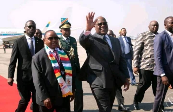 RDC : Félix Tshisekedi au Zimbabwe pour assister à la prestation de serment du président zimbabwéen.