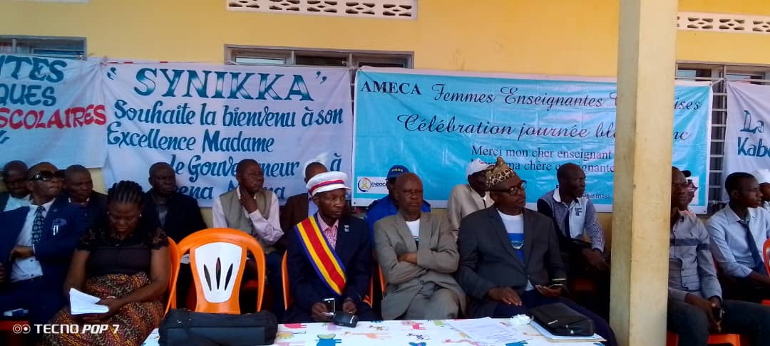 Kasaï Oriental: La Synikka célèbre la journée internationale de l’enseignant à Kabeya Kamuanga.