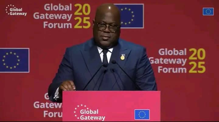 Bruxelles : Félix Tshisekedi tend la main à Paul Kagame pour une « paix des braves » lors du Global Gateway Forum