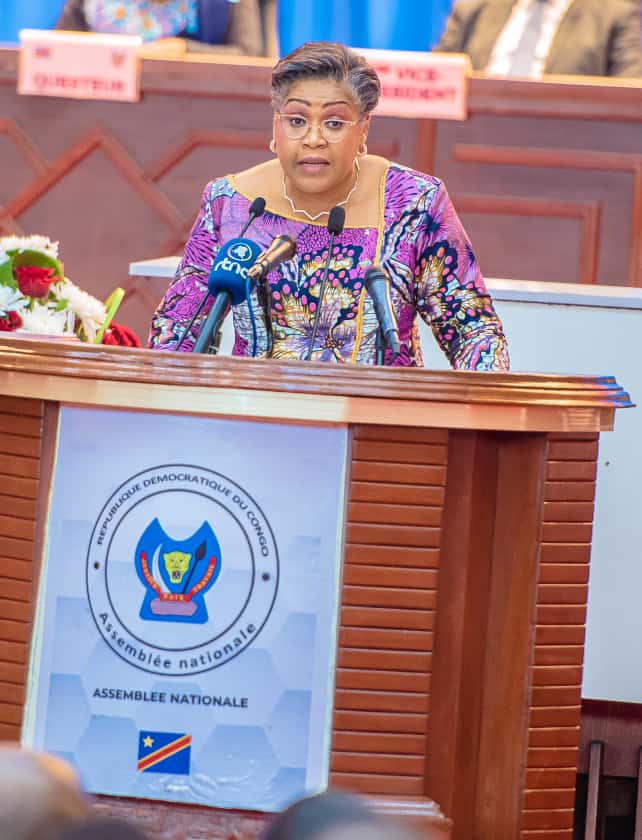 Assemblée nationale : Un budget 2026 de 59 021 milliards FC présenté par la Première ministre Judith Suminwa