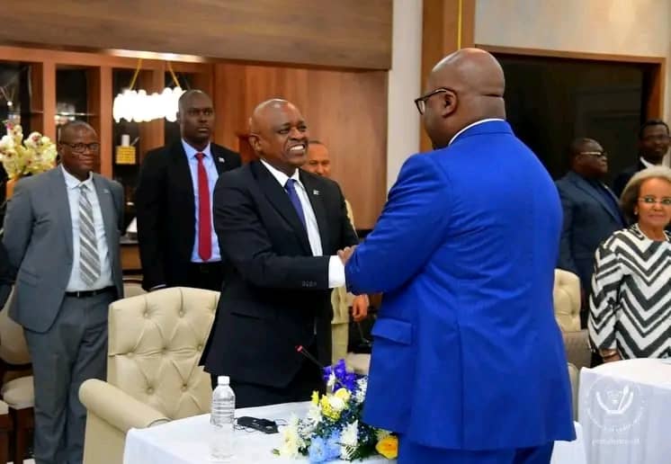 RDC : Felix Tshisekedi échange avec les facilitateurs de l&rsquo;Union Africaine sur la paix dans l&rsquo;Est