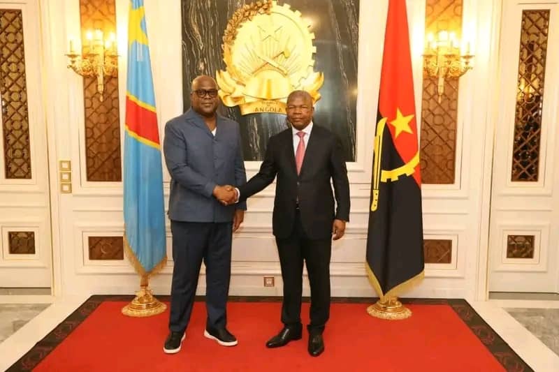 RDC : Retour de la paix, le Président Tshisekedi en visite de travail à Luanda