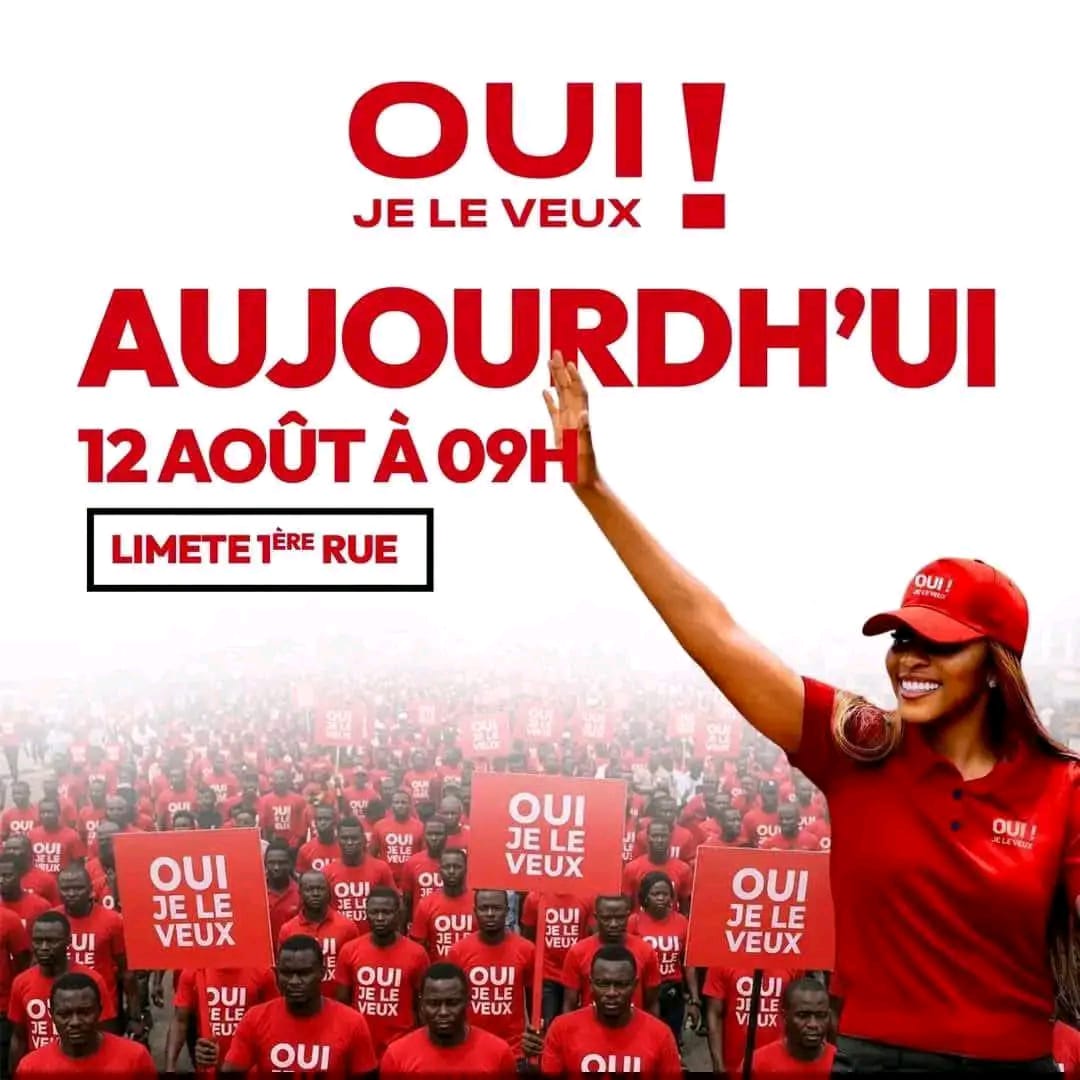 “Oui, je le veux” : après la marche, Grâce Kutino remet le cahier des charges des jeunes à Félix Tshisekedi